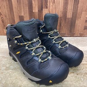 Keen Lansing Mid Steel Toe Waterproof Work Boot
